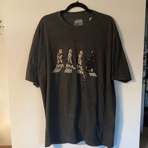 Beatles Abbey Road STAR WARS Spoof T-Shirt XXL